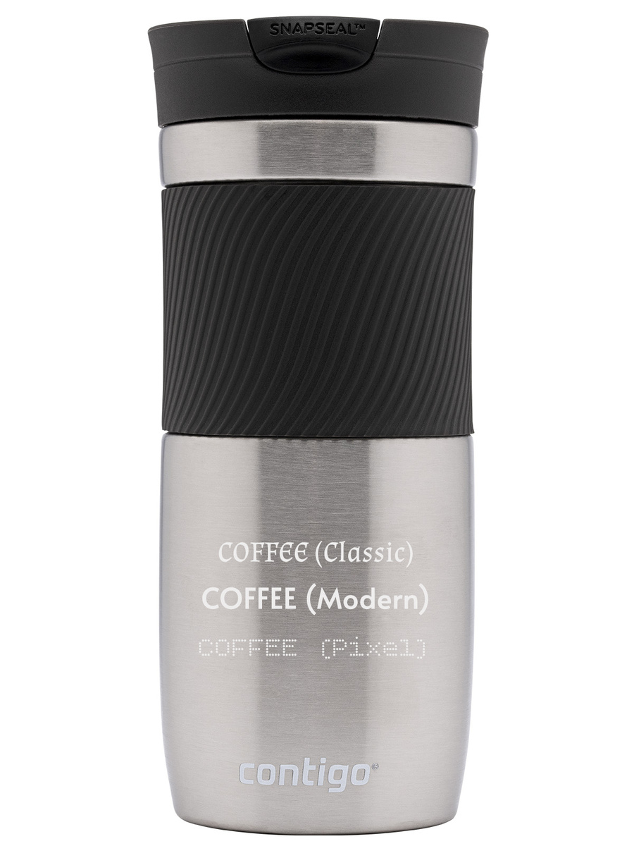 Kubek termiczny z grawerem - Contigo Byron • 470ml • Stainless Steel