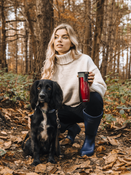 Kubek termiczny - Contigo West Loop 2.0 • 470ml • czerwony - powystawowy