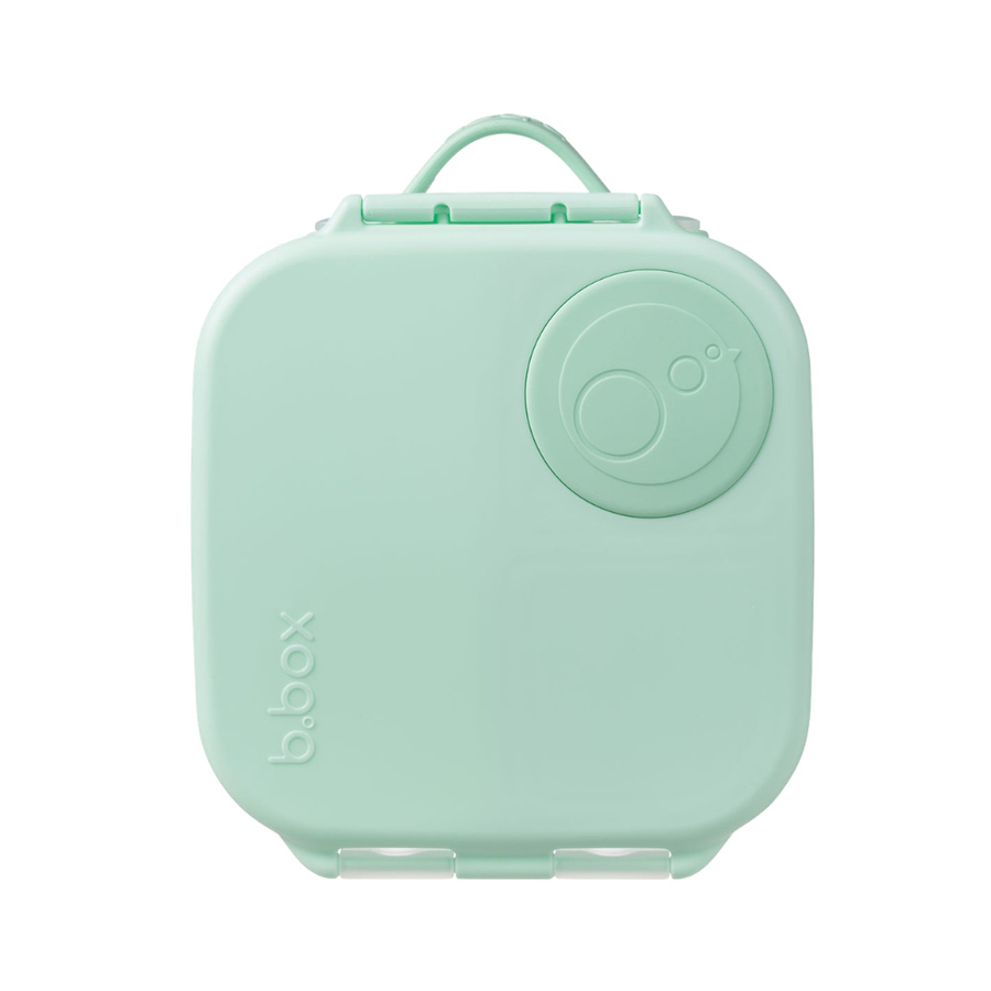 B.Box Zestaw Mini Lunchbox + Butelka tritanowa ze słomką 450ml Spearmint