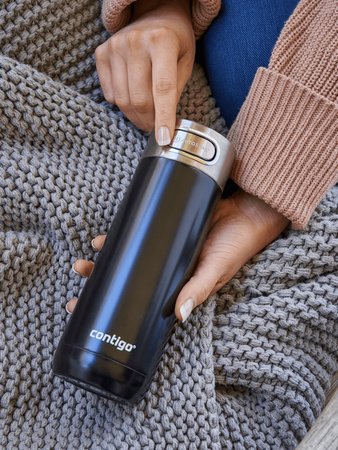 Kubek termiczny - Contigo Luxe Autoseal • 470ml • Licorice - powystawowy