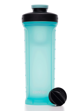 Shaker do odżywek - Contigo Shake&Go 2.0 • 820ml • błękitny