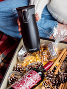 Kubek termiczny z grawerem - Contigo West Loop 2.0 • 470ml • Czarny