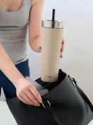 Kubek termiczny ze słomką - Contigo Luxe Tumbler • 720ml • Brown Sugar