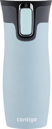 Kubek termiczny - Contigo West Loop 2.0 • 470ml • błękitny mat - powystawowy