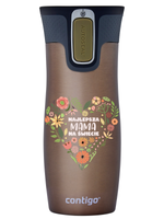 Kubek termiczny - Contigo West Loop 2.0 • 470ml • Najlepsza Mama - Latte