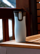 Kubek termiczny - Contigo West Loop 2.0 • 470ml • Błękitny Mat + Pudełko
