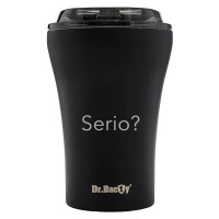 Kubek do kawy na wynos Dr.Bacty Apollo 227 ml - Serio - czarny