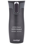 Kubek termiczny z grawerem - Contigo West Loop 2.0 • 470ml • Grafitowy