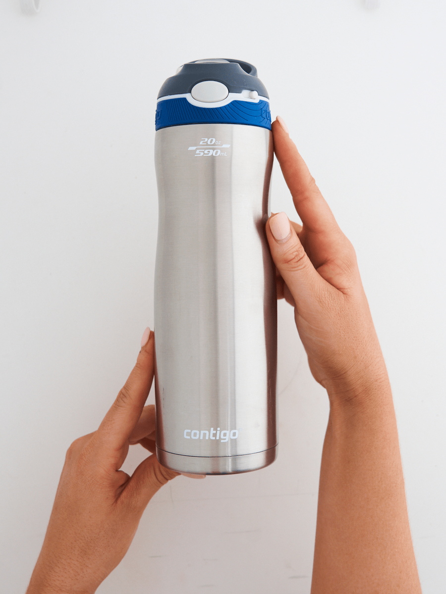 Butelka termiczna - Contigo Ashland Chill • 590ml • Srebrna