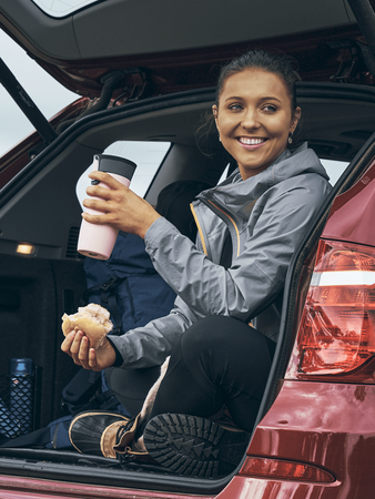 Kubek termiczny - Contigo West Loop 2.0 • 470ml • różowy mat - powystawowy