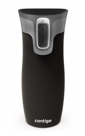 Kubek termiczny - Contigo WEST LOOP • 470ml • czarny mat - powystawowy