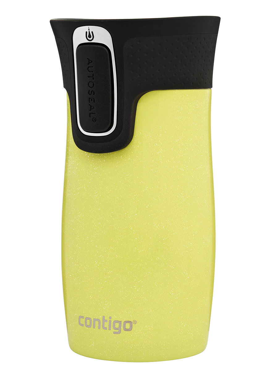 Kubek termiczny - Contigo West Loop Mini • 300ml • żółty metalik