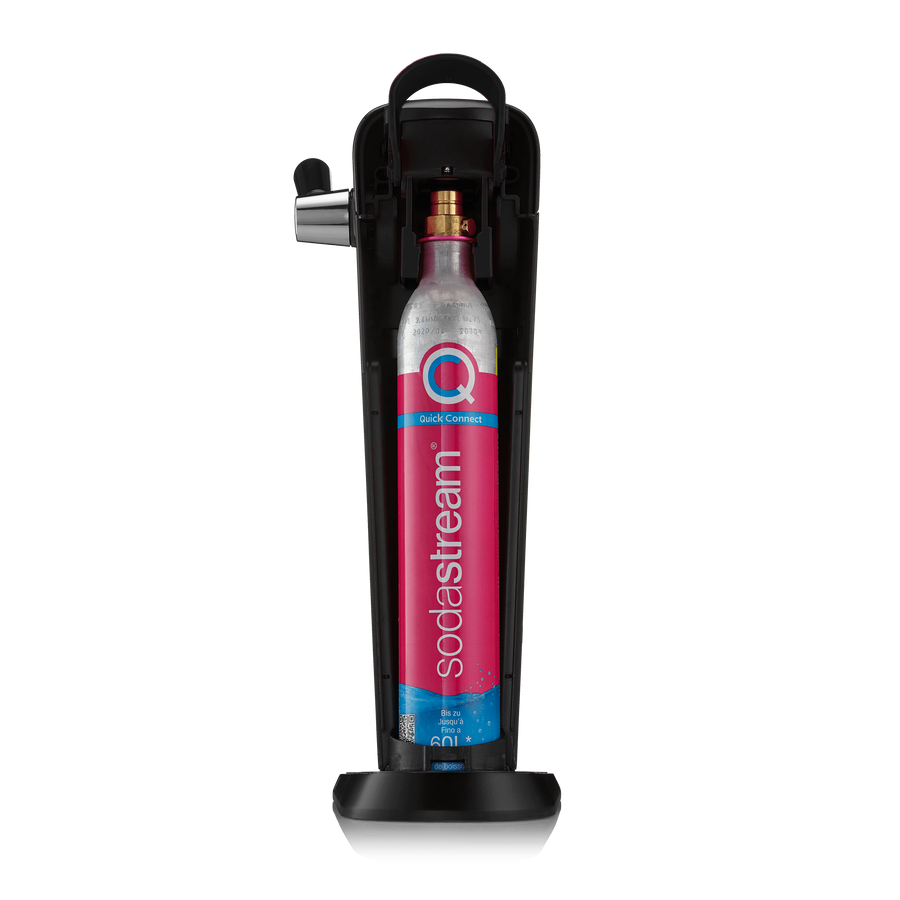 Saturator do wody gazowanej SodaStream ART + 1 butelka + nabój CO2- Czarny