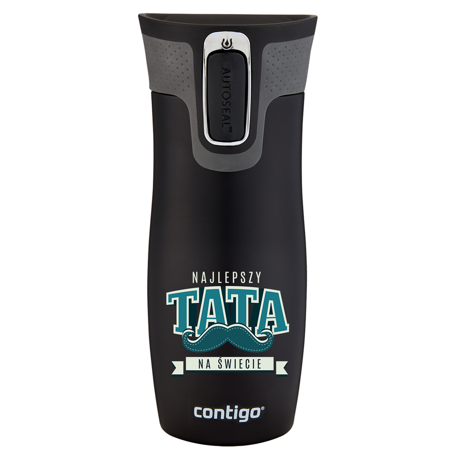 Kubek termiczny dla Taty - Contigo West Loop • 470ml - "Najlepszy Tata na Świecie"