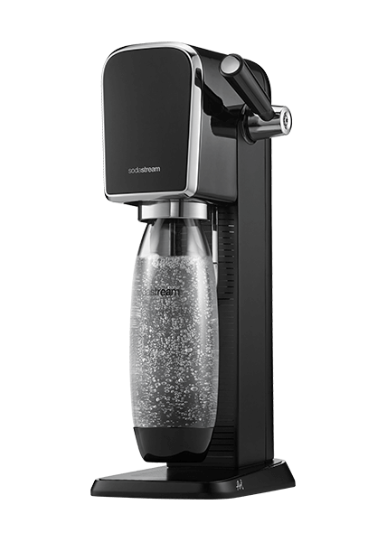 Saturator do wody gazowanej SodaStream ART + 1 butelka + nabój CO2- Czarny
