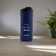 Kubek termiczny z grawerem Dr.Bacty Notus 360 ml -  granatowy