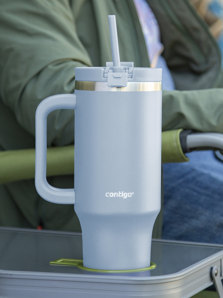 Kubek termiczny ze słomką Contigo Streeterville Tumbler 1200 ml - Glacier