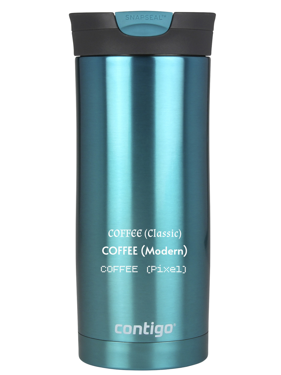 Kubek termiczny z grawerem - Contigo Huron • 470ml • Biscay Bay