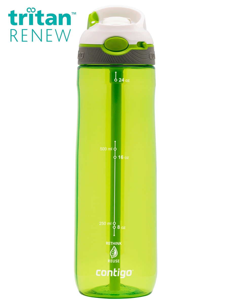 Butelka tritanowa na wodę - Contigo Ashland • 720ml • Citron/White