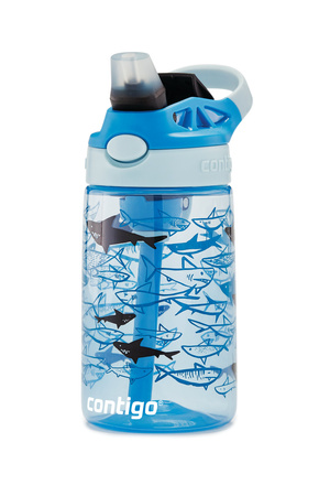 Bidon / butelka dla dzieci - Contigo Easy Clean • 420ml • Sharks