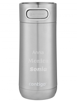 Kubek termiczny z grawerem - Contigo Luxe • 360ml • Stainless Steel