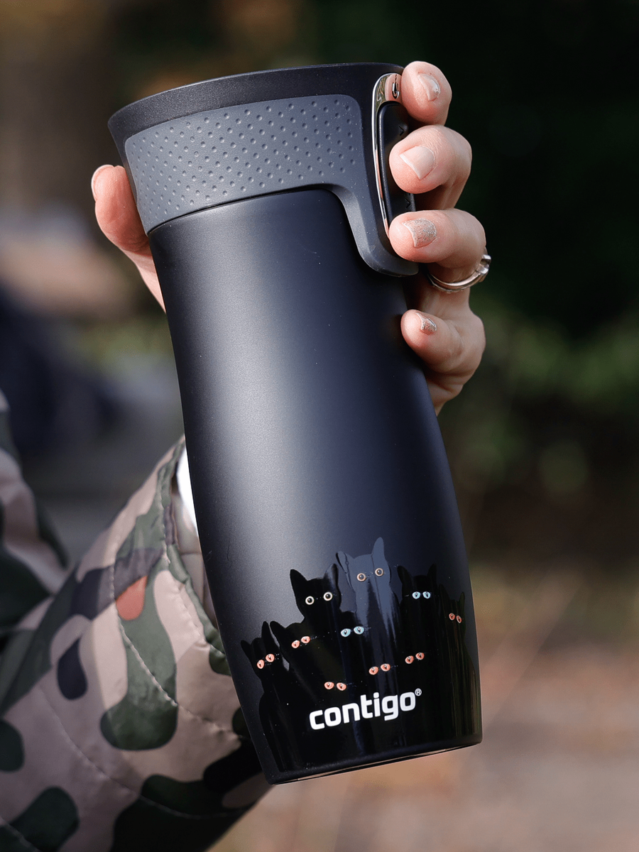 Kubek termiczny - Contigo West Loop 2.0 • 470ml • Cat Eyes”