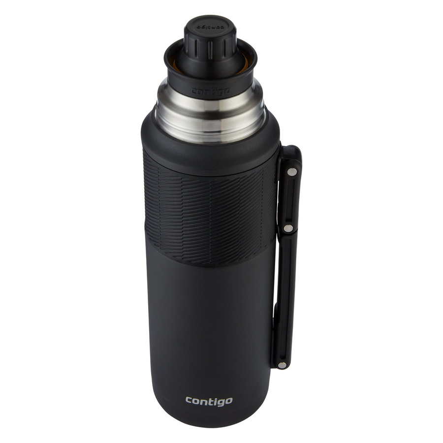 Termos turystyczny/podróżny Contigo 1200ml - Matte Black - Z Twoim grawerem