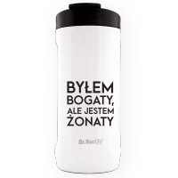 Cooler na puszkę Dr.Bacty Notus 360 ml - Dla męża - biały