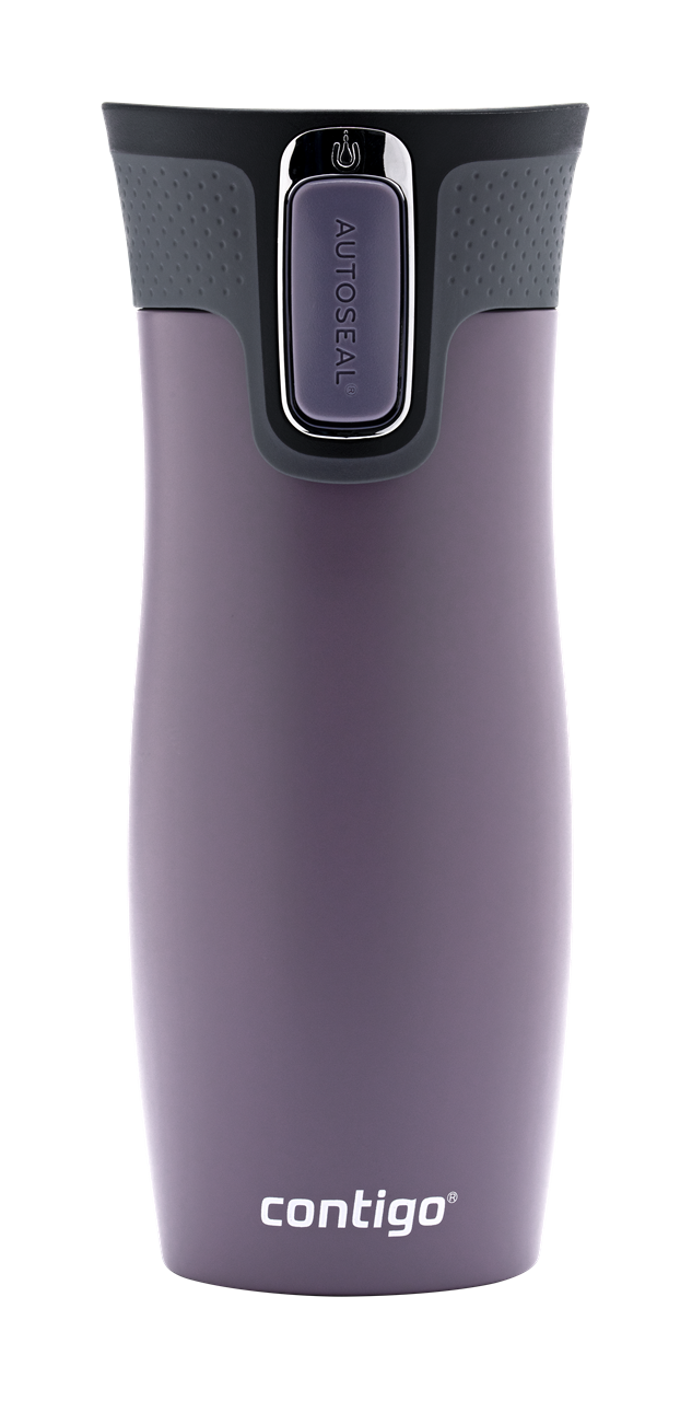 Kubek termiczny - Contigo West Loop 2.0 • 470ml • Dark Plum - powystawowy