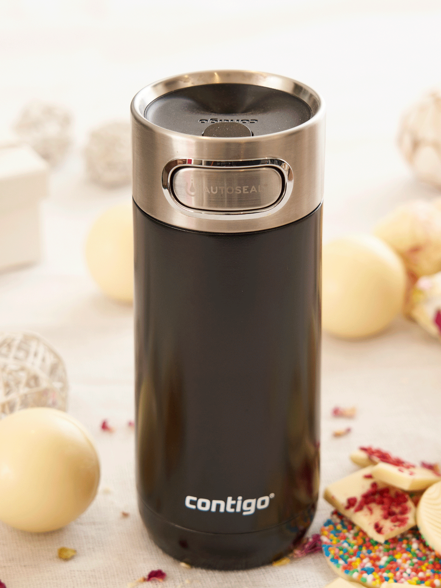 Kubek termiczny z grawerem - Contigo Luxe • 360ml • Licorice