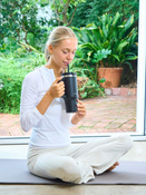 Kubek termiczny na wodę z grawerem Streeterville Tumbler 800 ml - Licorice