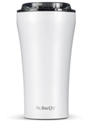 Kubek termiczny na kawę Dr.Bacty Apollo 2.0 - 360  ml - Glossy White - powystawowy