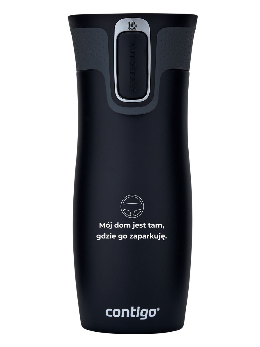 Kubek termiczny dla Kierowców - Contigo West Loop 2.0 • 470 ml • czarny