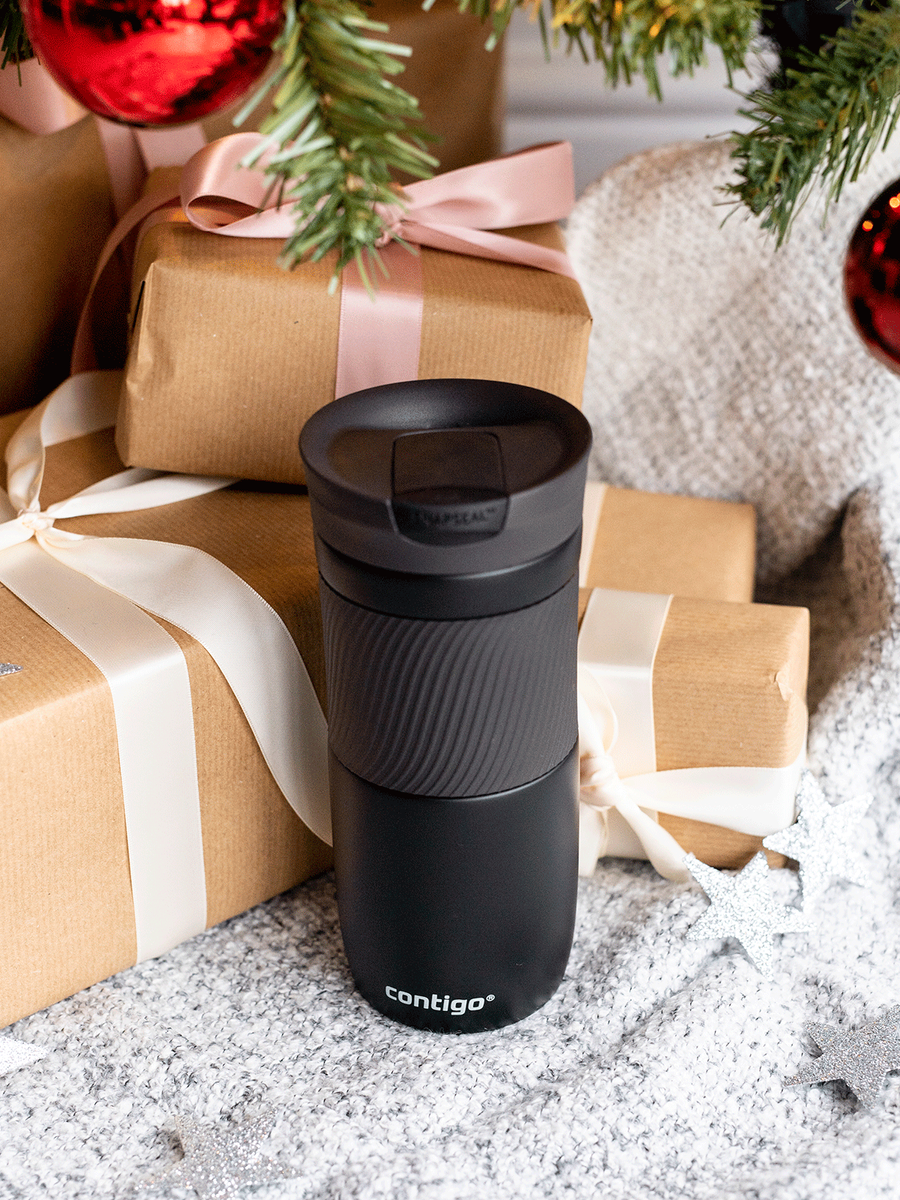Kubek termiczny z grawerem - Contigo Byron • 470ml • Black Mat
