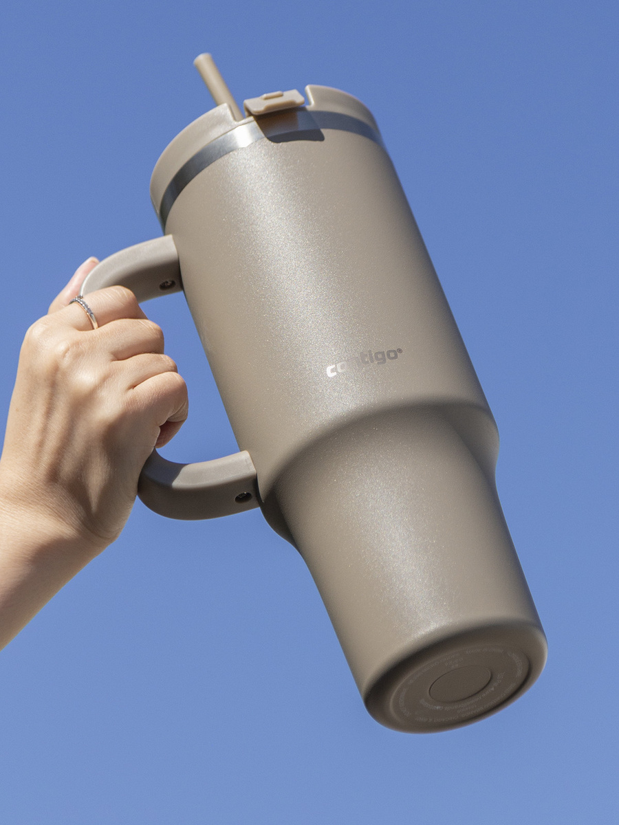 Kubek termiczny ze słomką Contigo Streeterville Tumbler 1200 ml - Inky Cap