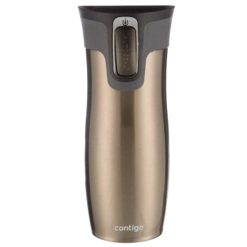 Kubek termiczny - Contigo West Loop 2.0 • 470ml • Electric - Latte