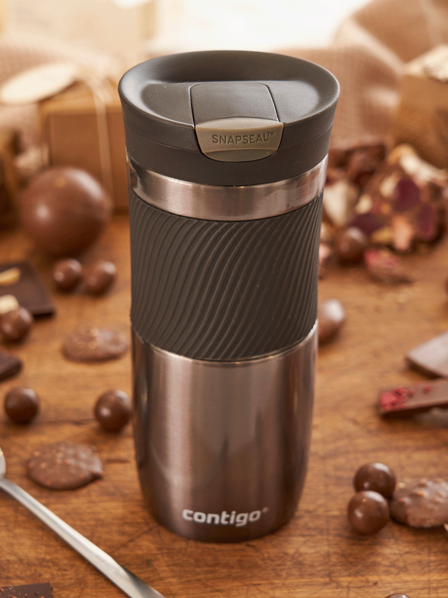 Kubek termiczny z grawerem - Contigo Byron • 470ml • Gunmetal