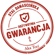 Nóż do obierania z grawerem Aka Tori ze stali damasceńskiej 3,5" - Tokyo Hammer