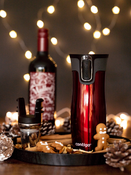 Kubek termiczny z grawerem - Contigo West Loop 2.0 • 470ml • Czerwony