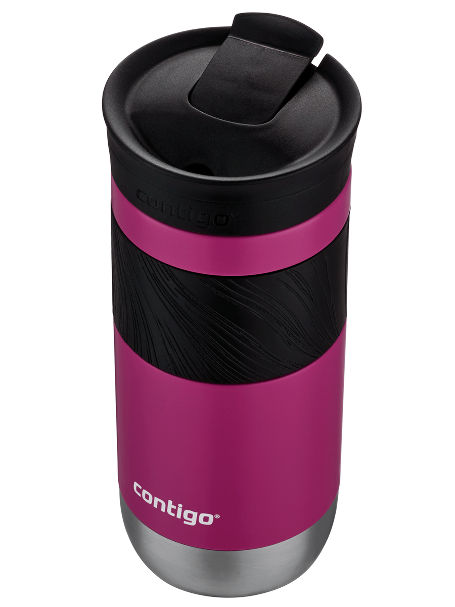 Kubek termiczny z grawerem - Contigo Byron 2.0 • 470ml • Różowy mat