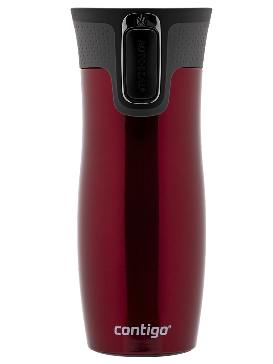 Kubek termiczny - Contigo West Loop 2.0 • 470ml • Czerwony