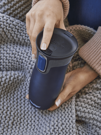 Kubek termiczny - Contigo West Loop 2.0 • 470ml • granat mat - powystawowy