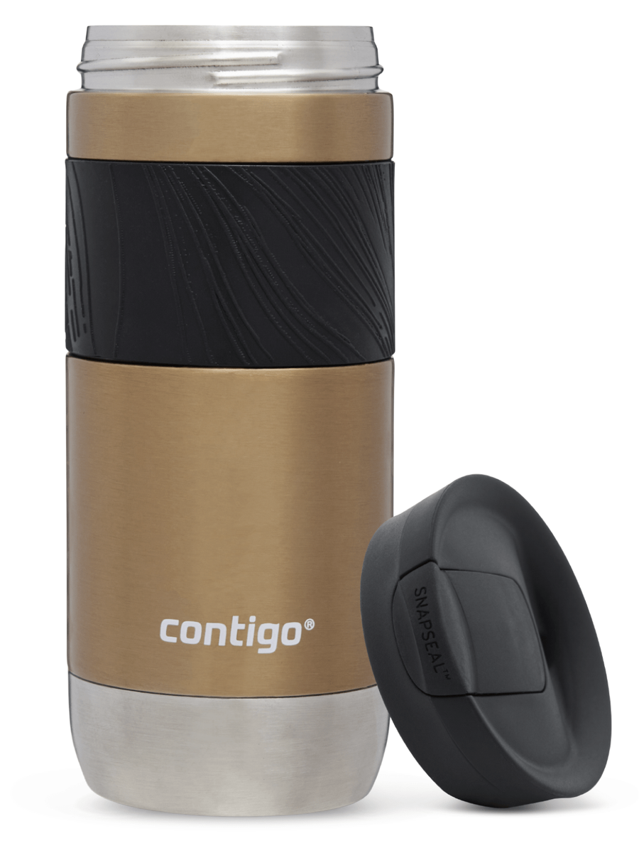 Kubek termiczny z grawerem - Contigo Byron 2.0 • 470ml • Złoty