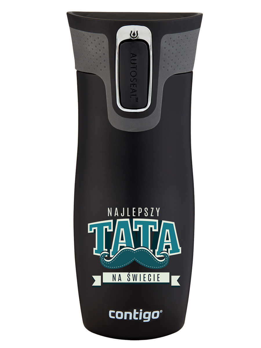 Kubek termiczny dla Taty - Contigo West Loop • 470ml - "Najlepszy Tata na Świecie"