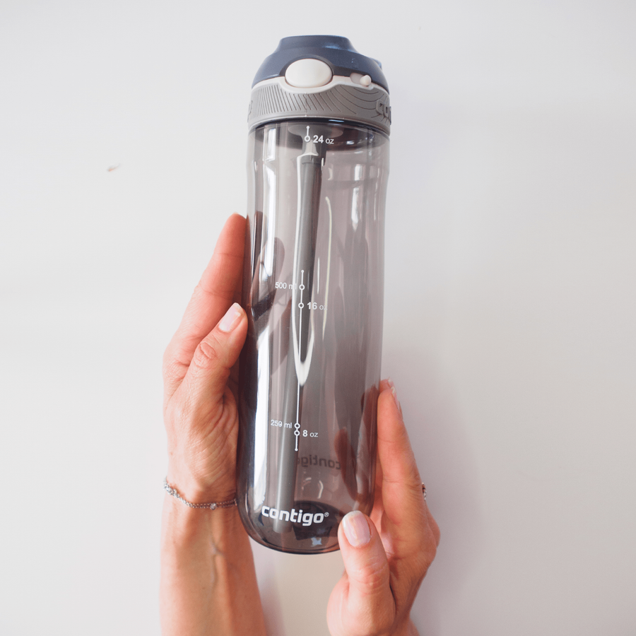 Butelka tritanowa na wodę - Contigo Ashland • 720ml • Smoke/Gray