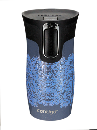 Kubek termiczny - Contigo West Loop Mini • 300ml • Glamour Blue -Niebieski Metalik
