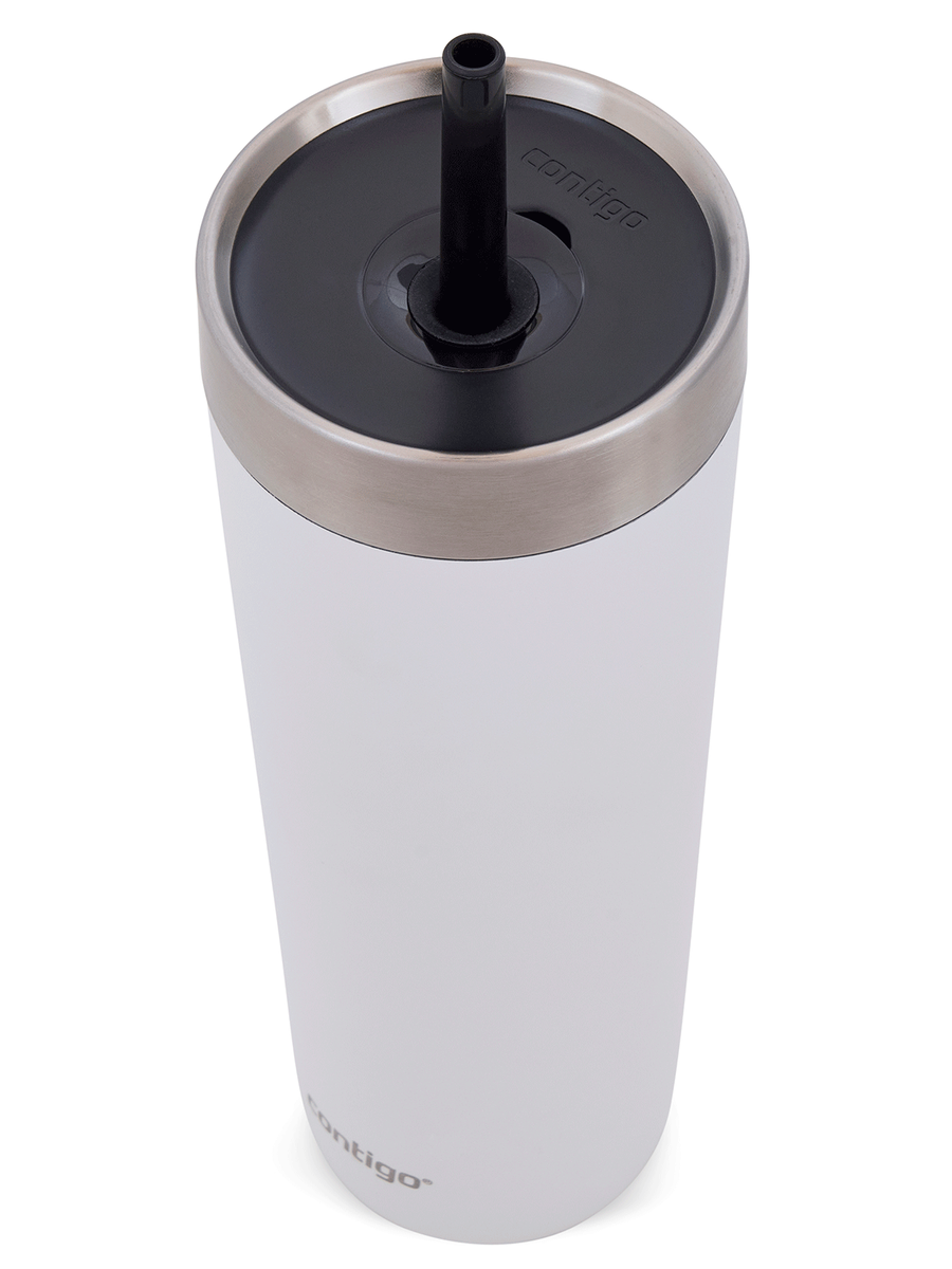 Kubek termiczny ze słomką - Contigo Luxe Tumbler • 720ml • Salt