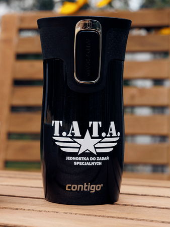 Kubek termiczny - Contigo West Loop Mini • 300ml • Tata - Licorice