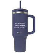 Kubek termiczny na wodę z grawerem - Contigo Streeterville Tumbler • 1200ml • Indigo
