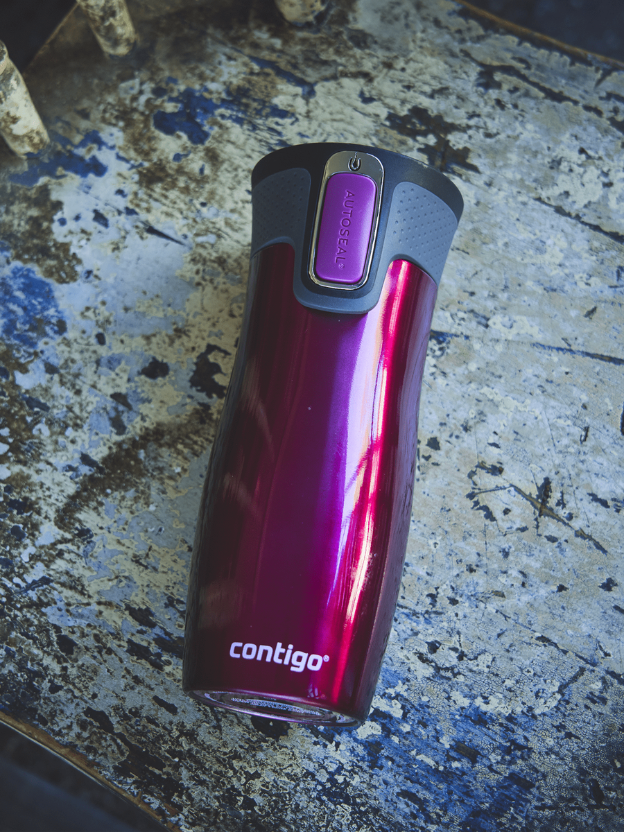 Kubek termiczny - Contigo West Loop 2.0 • 470ml • Koń - Malinowy